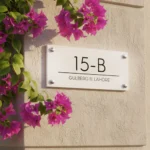 Home Name Plates for beautiful house in islamabad