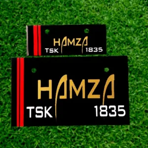 Your Name Stylish Custom Bike Number Plate